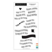 Banner Builder Clear Stamps - Concord and 9th