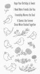 Spring Songbird Clear Stamps - My Favorite Things