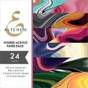 Poured Acrylic 6x6 Paper Pack - Altenew