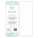 White Design 2 Fancy Cards - Mintay Papers