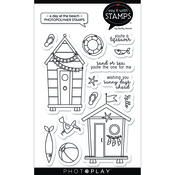 A Day At The Beach Stamp Set - Say It With Stamps - Photoplay