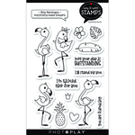 Flirty Flamingos Stamp Set - Say It With Stamps - Photoplay