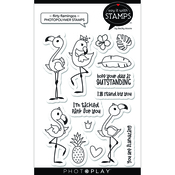 Flirty Flamingos Stamp Set - Say It With Stamps - Photoplay