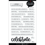 Celebrate Stamp Set - Say It With Stamps - Photoplay