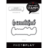 Beautiful Word Dies - Say It With Stamps - Photoplay