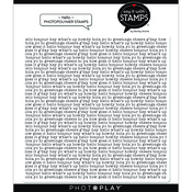 Hello Background Stamps - Say It With Stamps - Photoplay