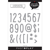 Numbers Dies - Say It With Stamps - Photoplay