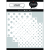 Graduated Dots Stencil - Say It With Stamps - Photoplay