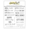 Kiss The Cook 6x6 Stamp Set - Honey Bee Stamps