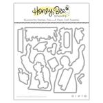 Cap And Gown - Honey Cuts - Honey Bee Stamps