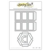 Hexagon Box Cover - Honey Cuts - Honey Bee Stamps