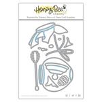 Honey Jar Paper Piecing - Honey Cuts - Honey Bee Stamps