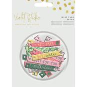 Sentiments - Violet Studio Tropical Printed Mini Tags - Crafter's Companion