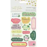 Violet Studio Tropical Sentiment Stickers - Crafter's Companion
