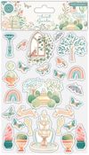Secret Garden Puffy Stickers - Craft Consortium