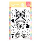 Spread Your Wings Stamp Set - Waffle Flower Crafts