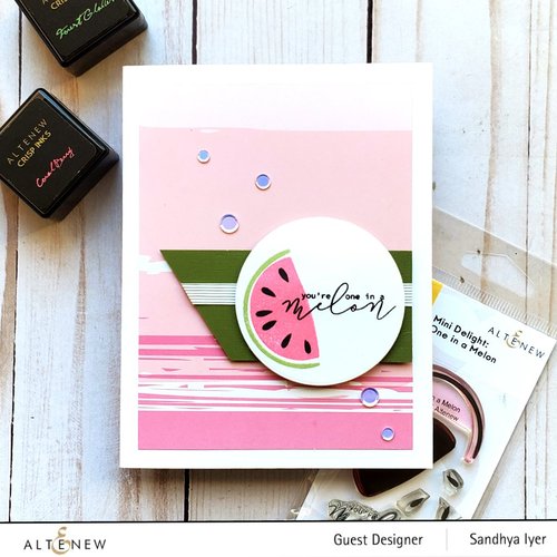 Mini Delight: One in a Melon Stamp & Die Set - Altenew - Bundle