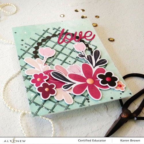 Altenew - Wildflower Collection - 12 x 12 Paper Pack - 16 Sheets