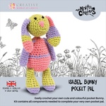 Isabel Bunny - Creative Expressions Knitty Critters Pocket Pal Crochet Kit