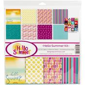 Hello Summer 12x12 Collection Kit - Reminisce
