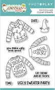 Tulla & Norbert's Christmas Party UGLY Sweater  Stamp Set - Photoplay