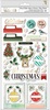 Merry & Bright Chipboard Thickers - Warm Wishes - Vicki Boutin