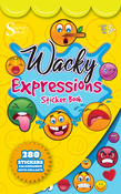 Wacky Expressions Sticker Book - Silver Lead