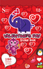 Valentines Day Sticker Book - Silver Lead