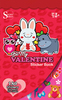 Be My Valentine Sticker Book - Silver Lead