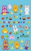 Easter Bunny Trail Sticker Book - Silver Lead