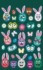 Easter Funny Faces Sticker Book - Silver Lead