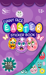 Easter Funny Faces Sticker Book - Silver Lead