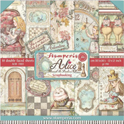 Alice Through The Looking Glass 12x12 Paper Pad - Stamperia