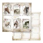 Cards Paper - Romantic Horses - Stamperia
