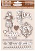 Happy Birthday Alice Rubber Stamp - Stamperia