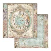 Clock Paper - Alice - Stamperia