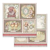 Alice Cards Paper - Alice - Stamperia