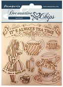 Alice Tea Time Decorative Chips - Stamperia