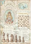 Queen Alice Rice Paper - Stamperia