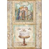Cake Frame Rice Paper - Sleeping Beauty - Stamperia