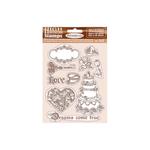 Dreams Came True Rubber Stamp - Sleeping Beauty - Stamperia