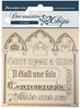 Quotes Decorative Chips - Sleeping Beauty - Stamperia
