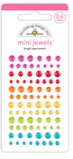 Bright Assortment Mini Jewels - Cute & Crafty - Doodlebug