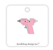 Glue Gun Collectible Pin - Cute & Crafty - Doodlebug