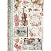 Passion Music Rice Paper - Stamperia