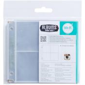(4) 2x2 Pocket Refill Pack for 4x4 Albums - We R Memory Keepers