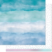 Larimar Paper - Watercolor Wishes - Lawn Fawn
