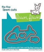 Duh-nuh Flip Flop Lawn Cuts - Lawn Fawn