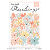 These Days Floral Ephemera - Cocoa Vanilla Studio