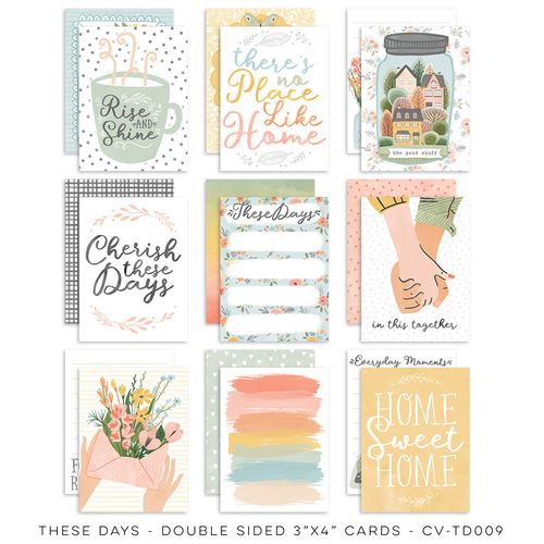 These Days Foam Title Stickers - Cocoa Vanilla Studio